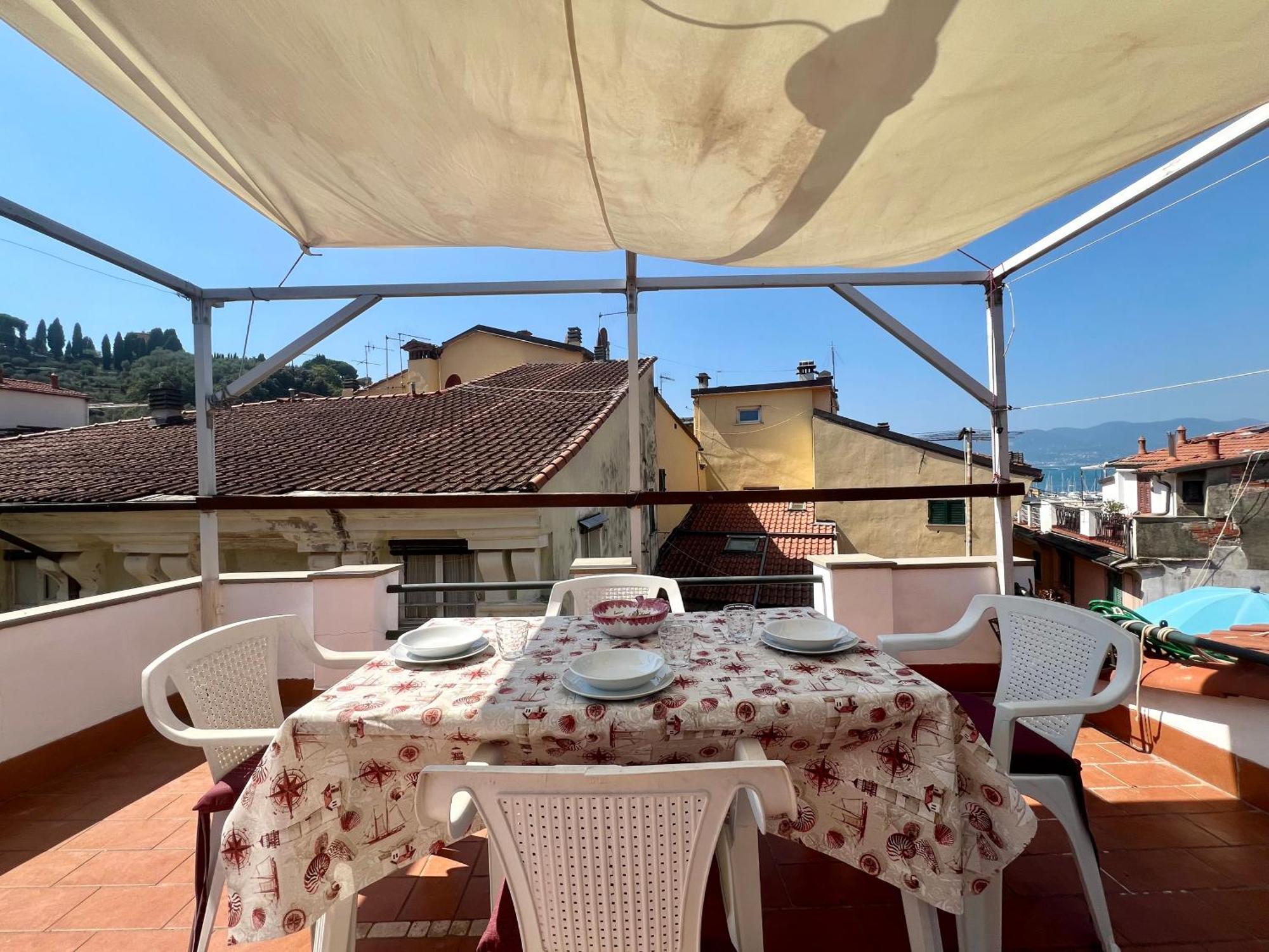 Apartmán Terrazza Del Centro Lerici Exteriér fotografie
